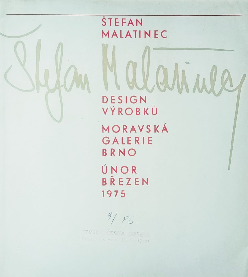 Štefan Malatinec – Design výrobků
