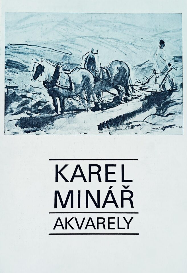 Karel Minář – Akvarely