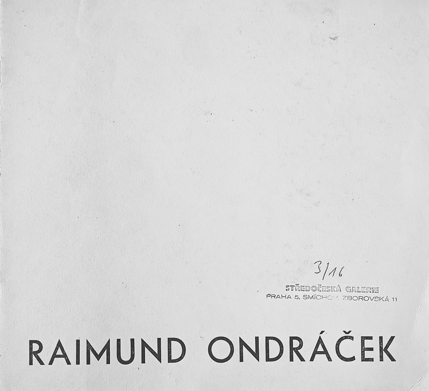 Raimund Ondráček