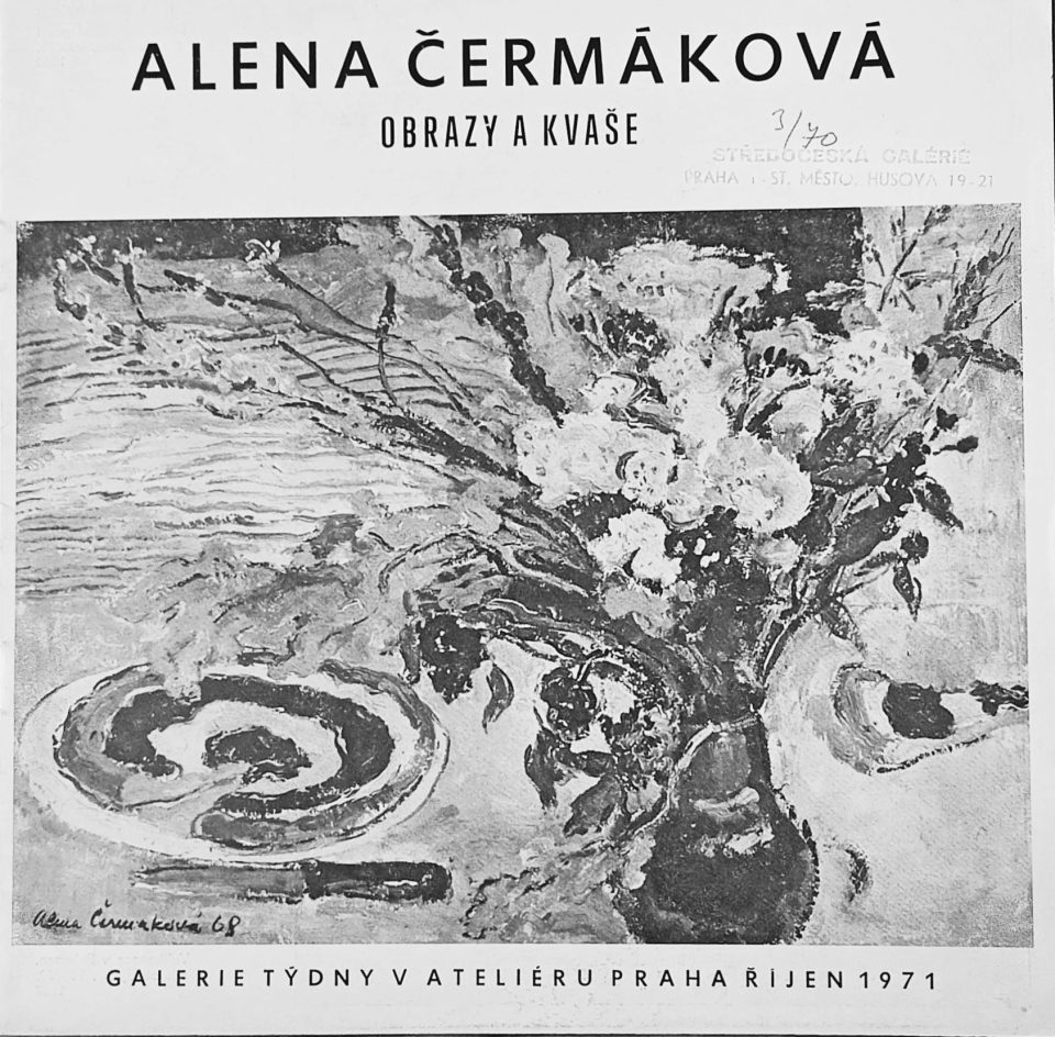 Alena Čermáková – Obrazy a kvaše