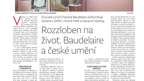 Baudelaire a české umění v Deníku N