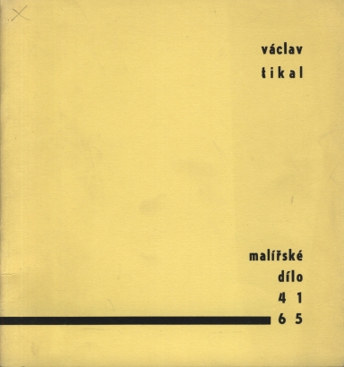 Václav Tikal – malířské dílo 1941 – 1965