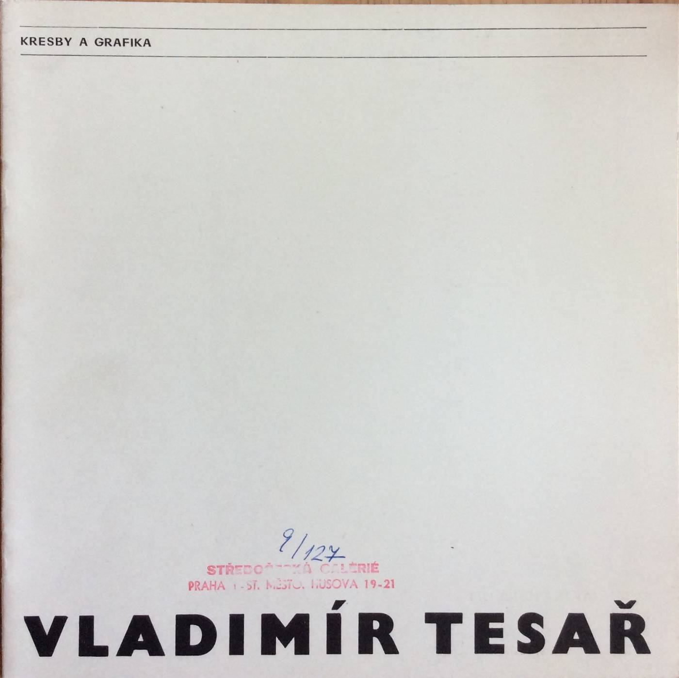 Vladimír Tesař – kresby a grafika