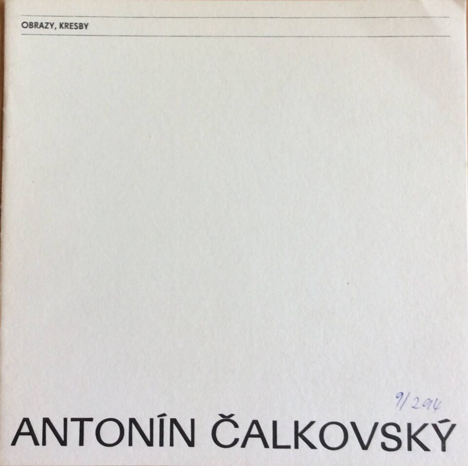 Antonín Čalkovský – obrazy, kresby