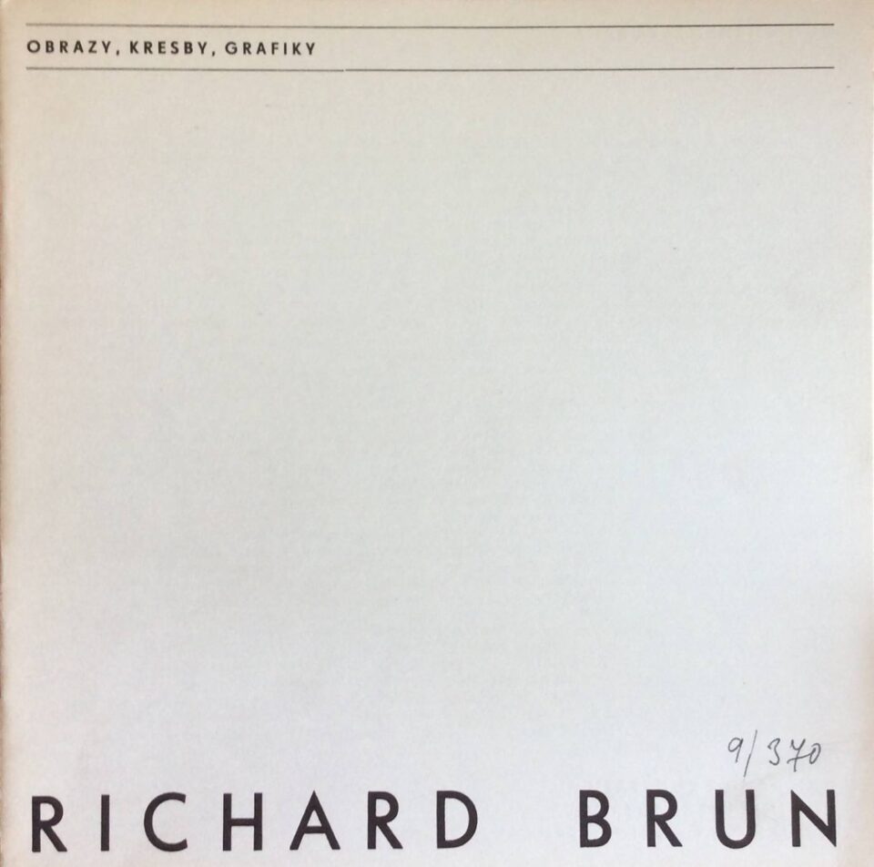 Richard Brun – obrazy, kresby, grafiky