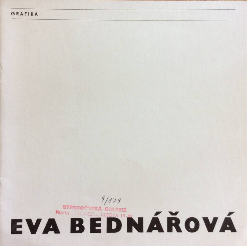 Eva Bednářová – grafika