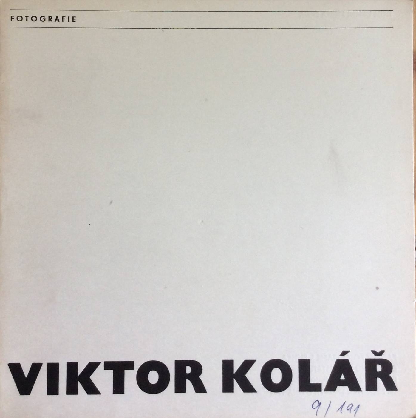 Viktor Kolář – fotografie
