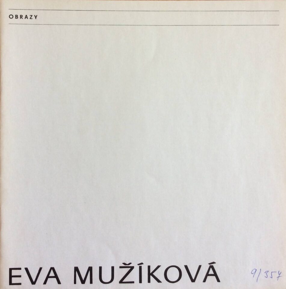 Eva Mužíková – obrazy