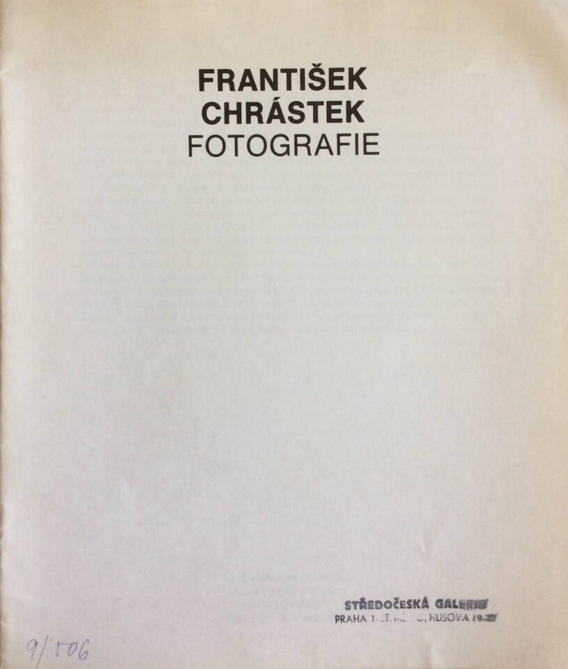 František Chrástek – fotografie
