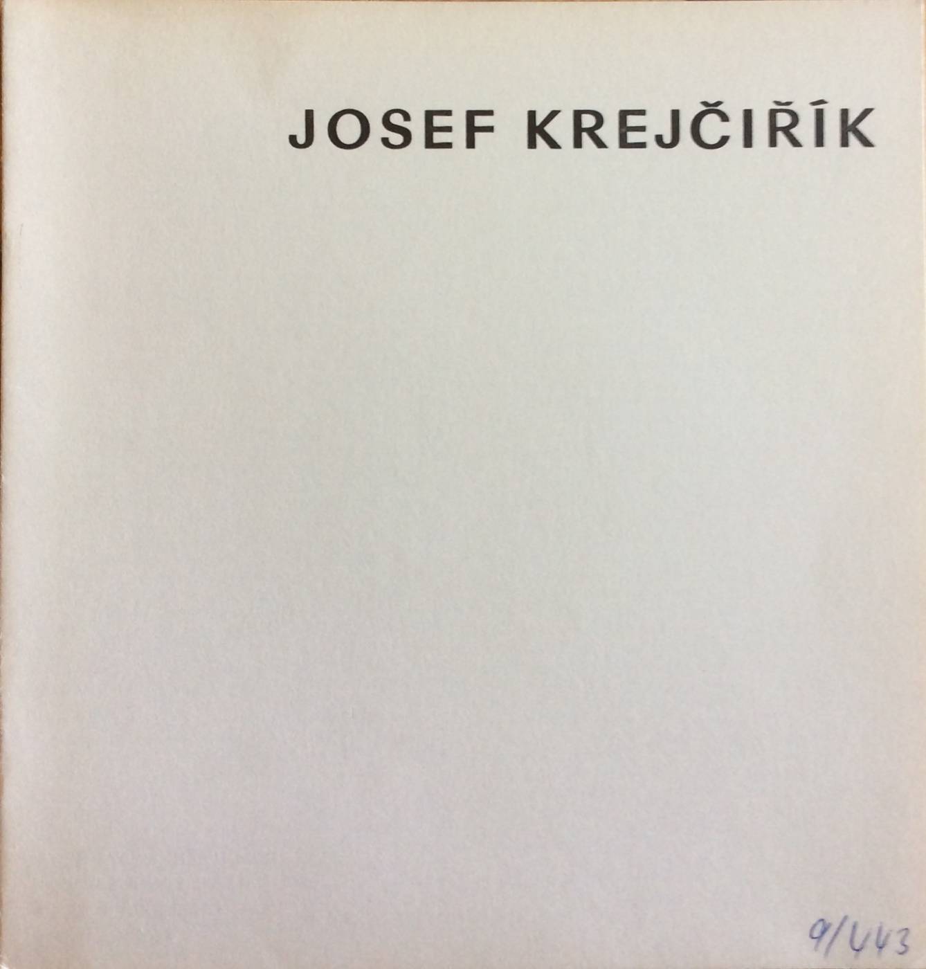 Josef Krejčiřík