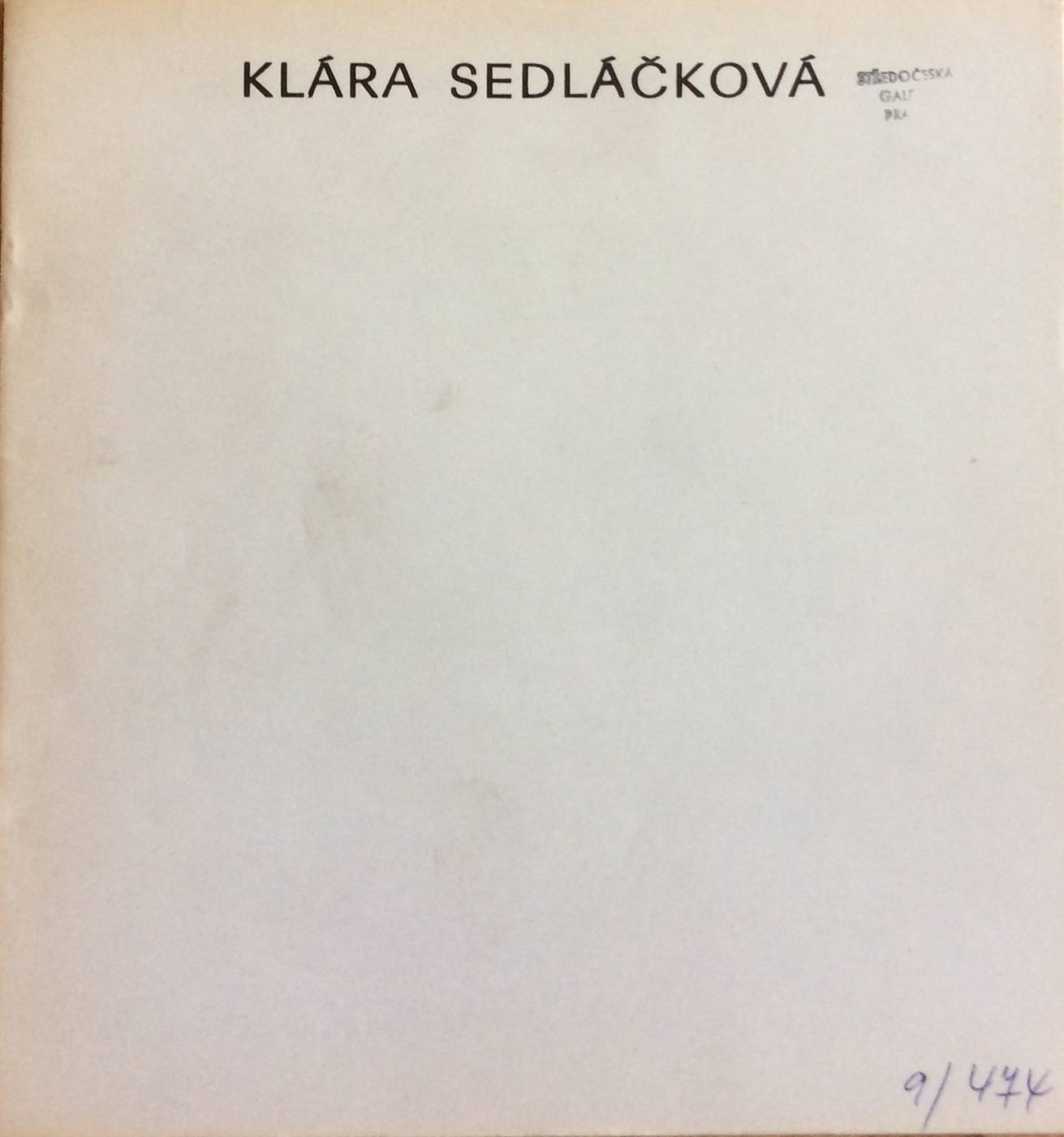 Klára Sedláčková – Artprotis, kresba, grafika