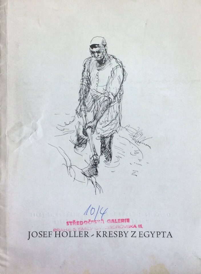 Josef Holler – kresby z Egypta