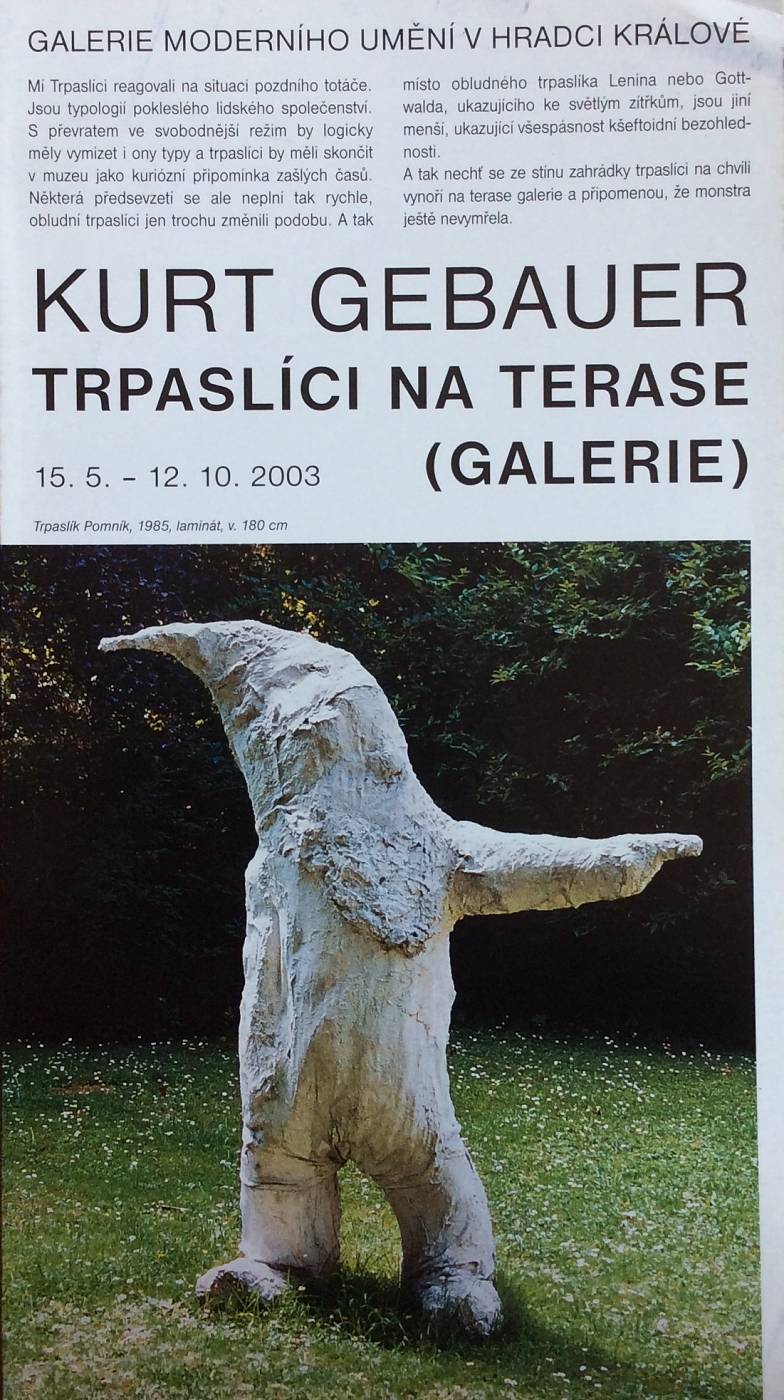 Kurt Gebauer – Trpaslíci na terase (galerie)