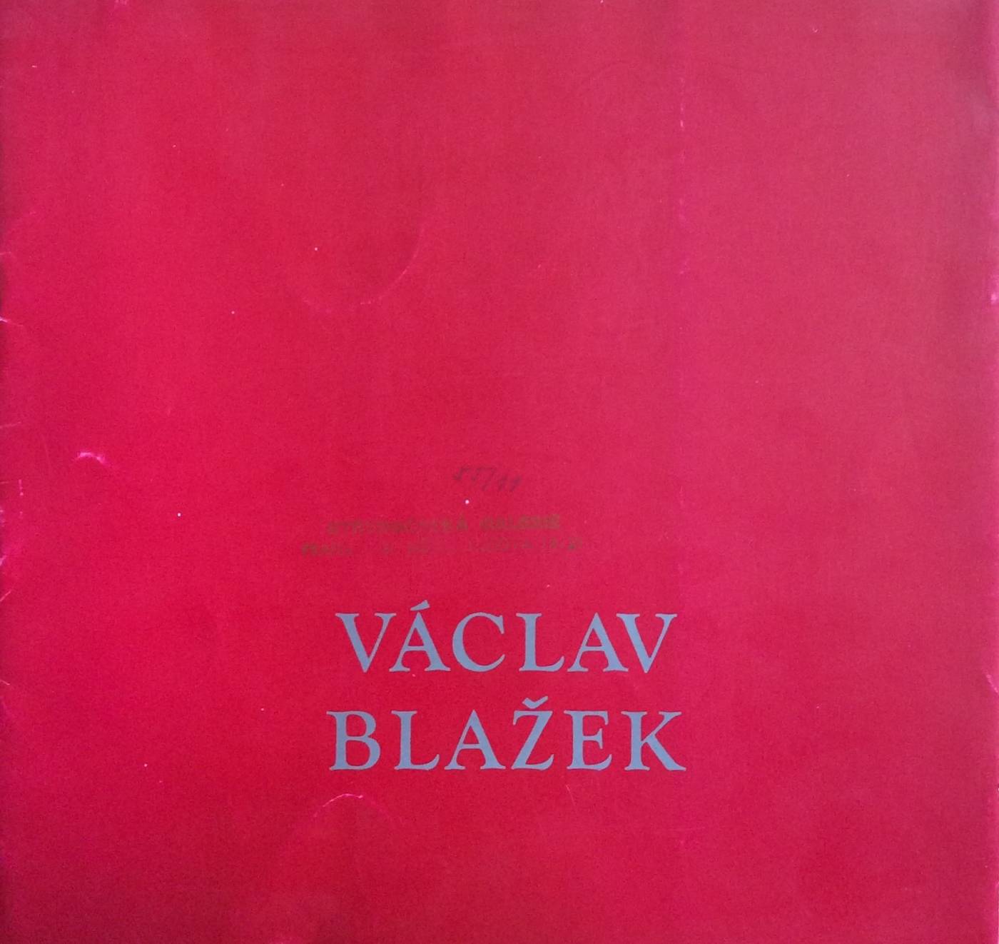 Václav Blažek – Sochy z let 1928-1977