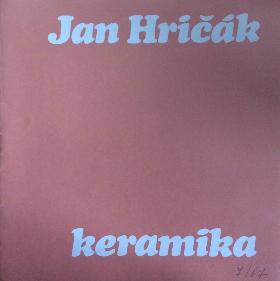 Jan Hričák – keramika