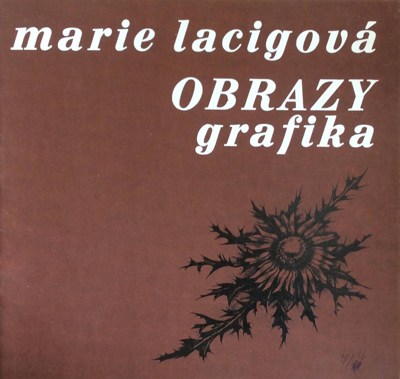 Marie Lacigová – obrazy, grafika
