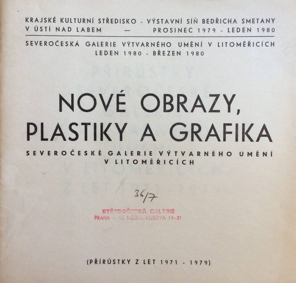 Nové obrazy, plastiky a grafika