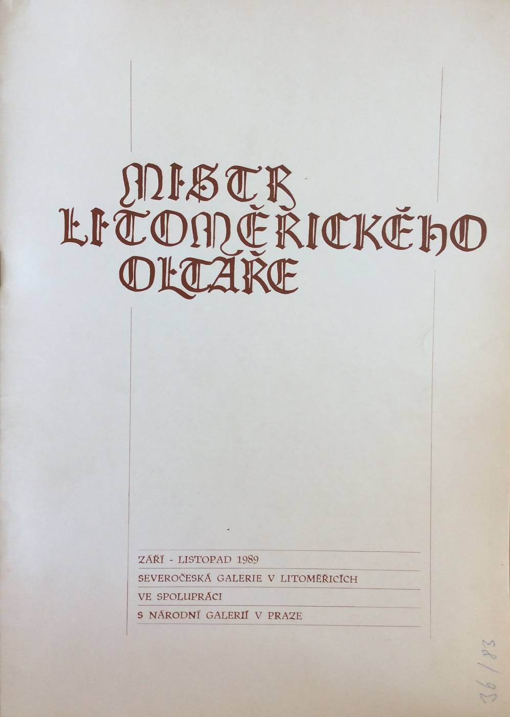 Mistr litoměřického oltáře
