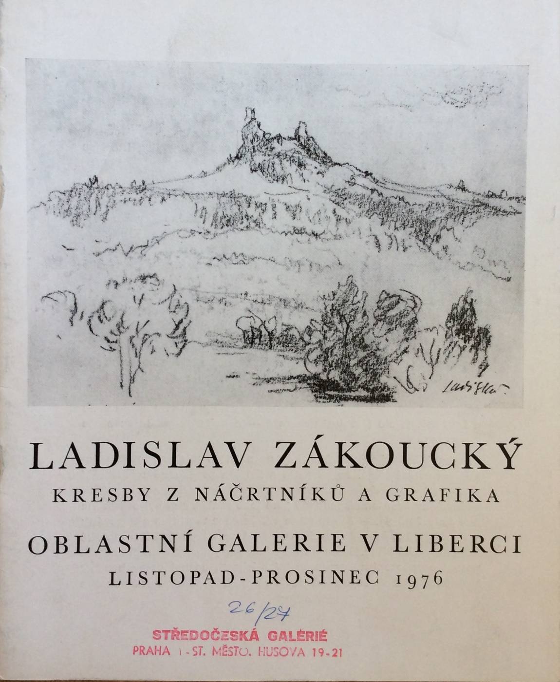 Ladislav Zákoucký – Kresby z náčrtníků a grafika