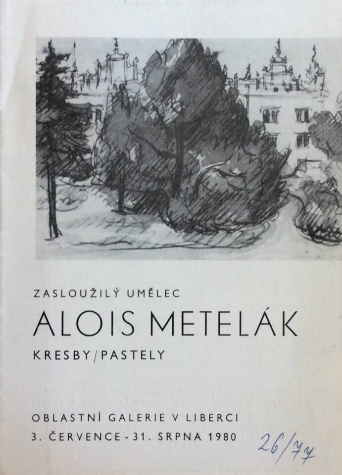 Zasloužilý umělec Alois Metelák – Kresby, pastely