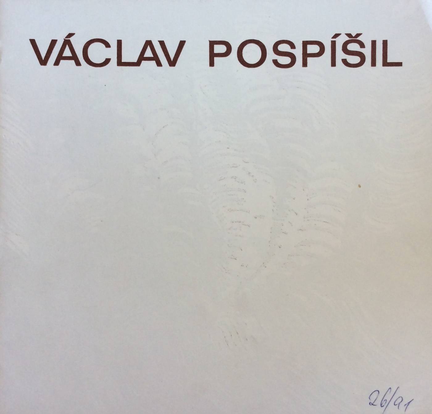 Václav Pospíšil – výbor z tvorby