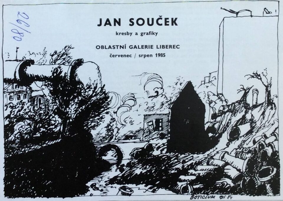Jan Souček – kresby a grafiky