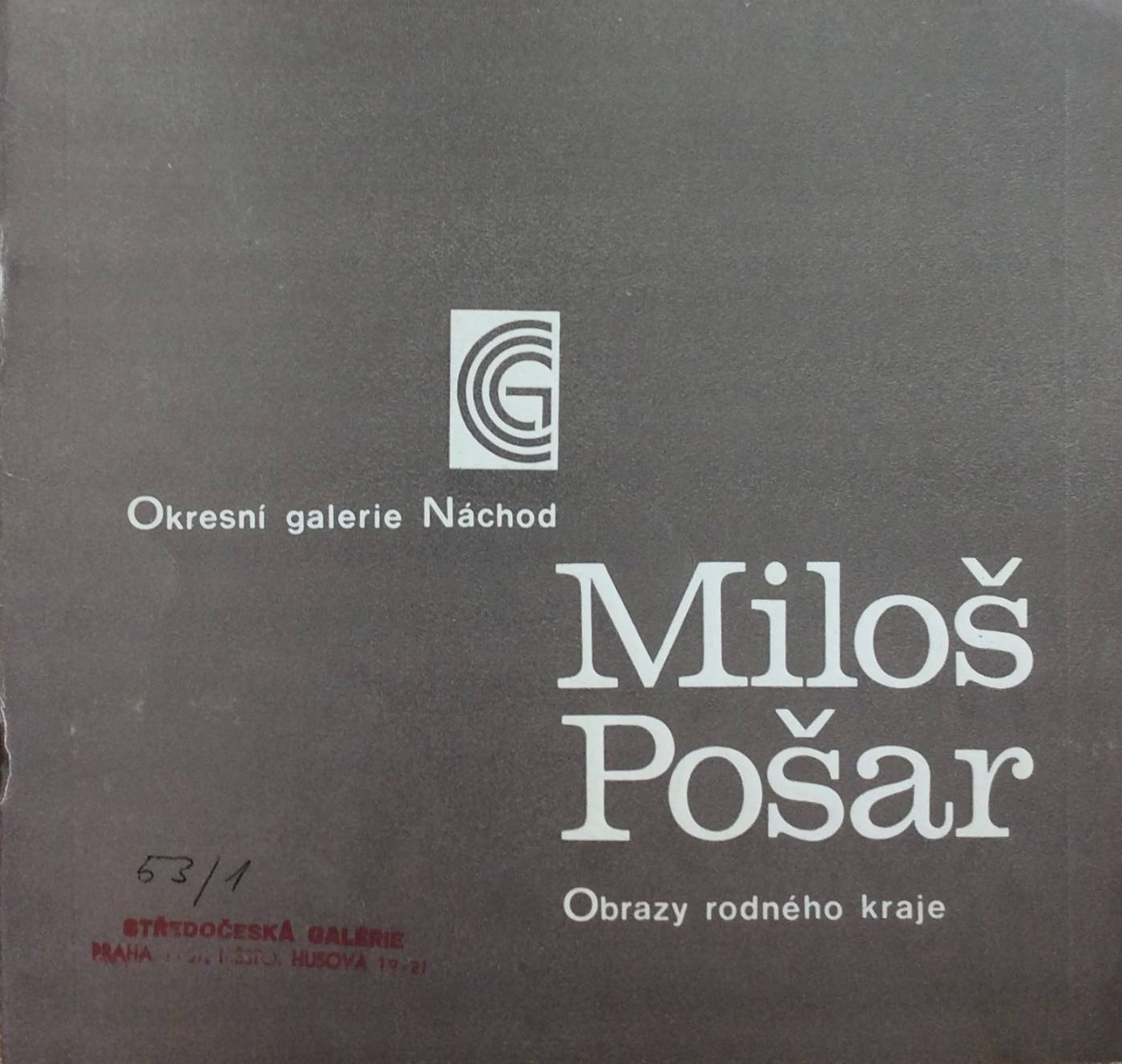 Miloš Pošar – Obrazy rodného kraje