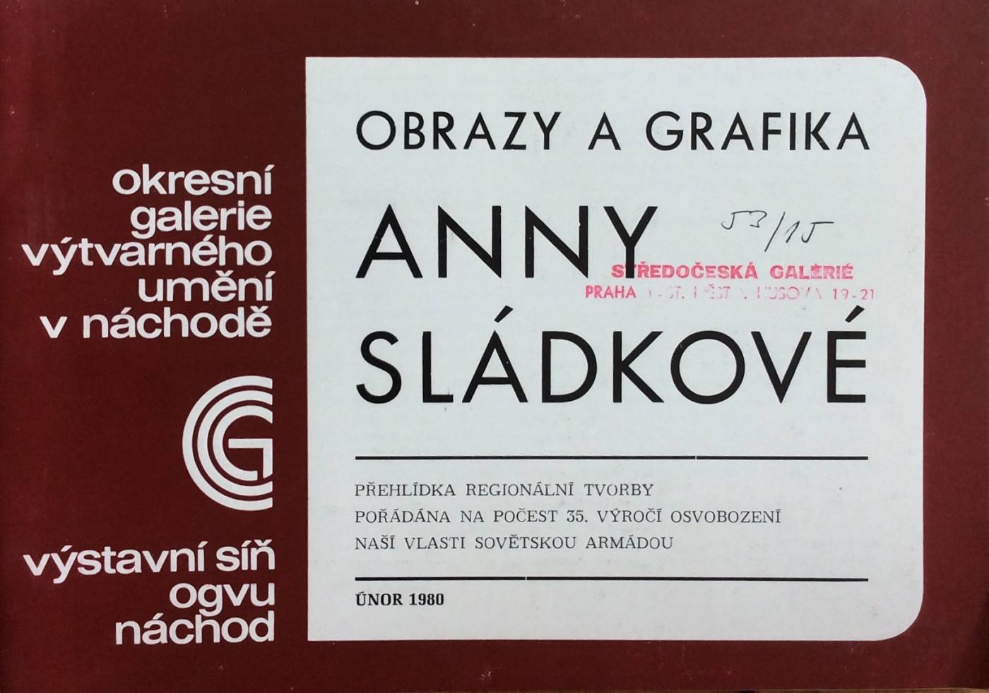 Obrazy a grafika Anny Sládkové