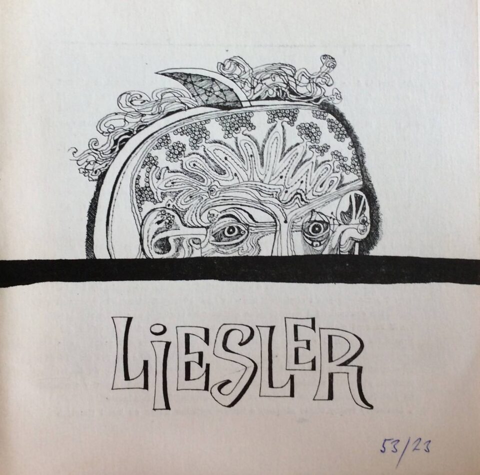 Zasloužilý umělec Josef Liesler – kresby, grafika