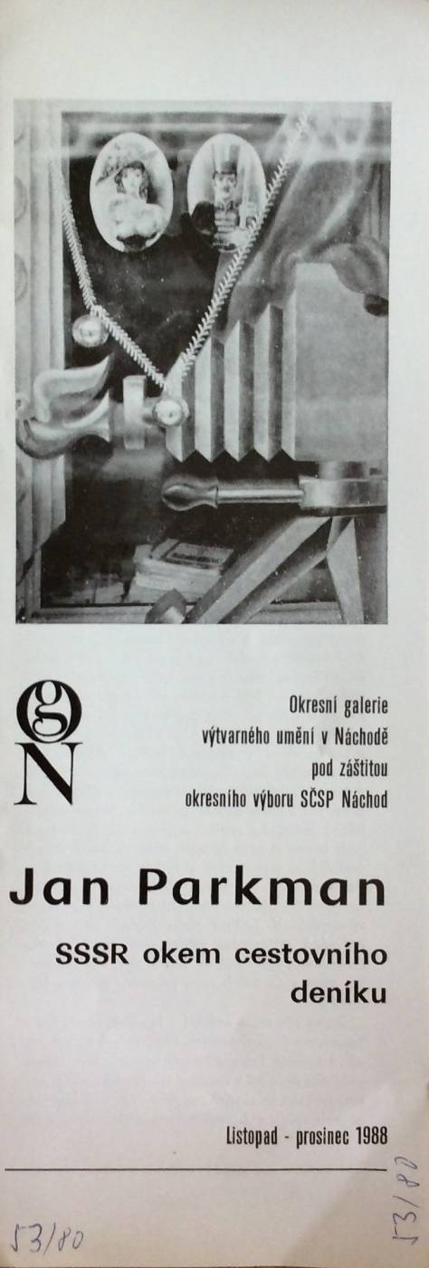Jan Parkman – SSSR okem cestovního deníku