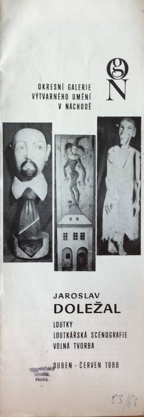 Jaroslav Doležal – loutky, loutkářská scénografie, volná tvorba