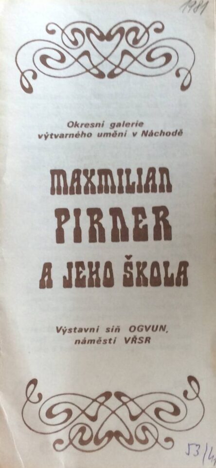 Maxmilian Pirner a jeho škola