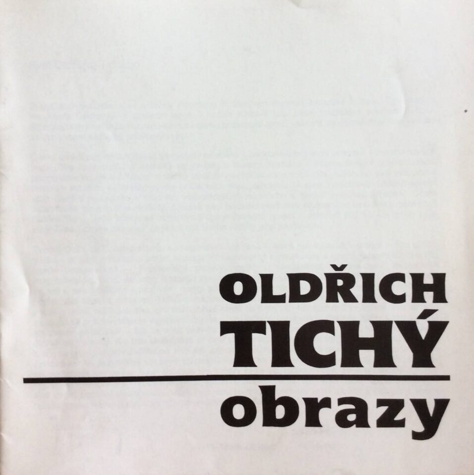 Oldřich Tichý – obrazy