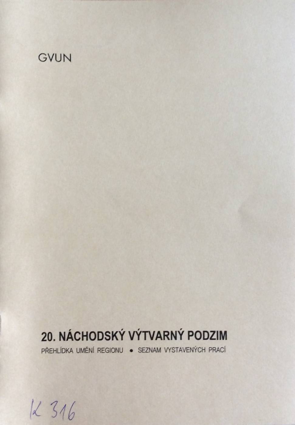 20. Náchodský výtvarný podzim – Přehlídka umění regionu