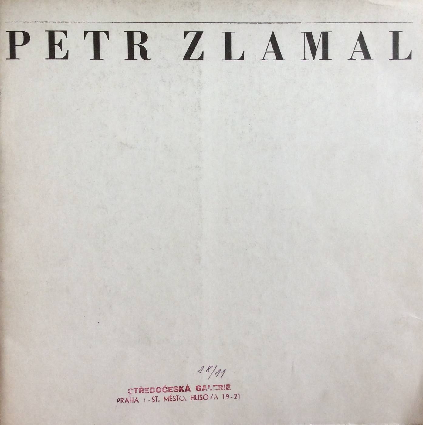 Petr Zlamal – obrazy