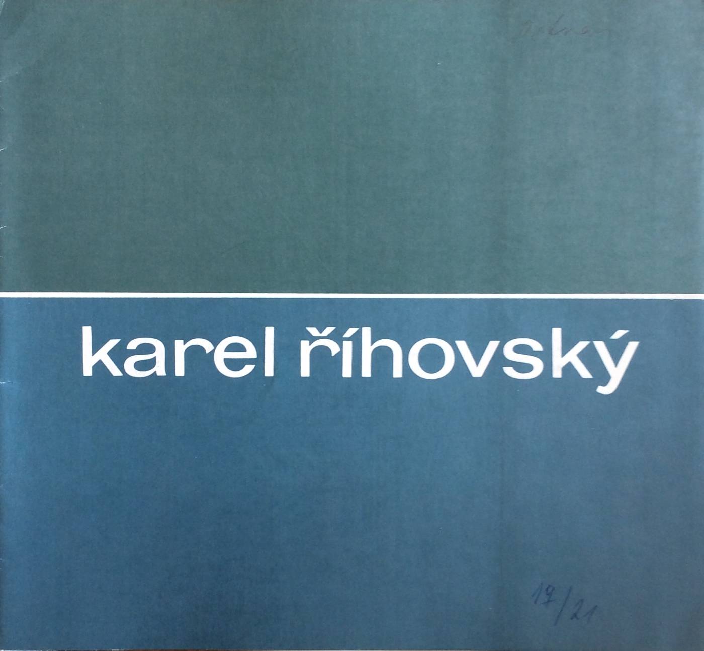 Karel Říhovský – obrazy, kresby