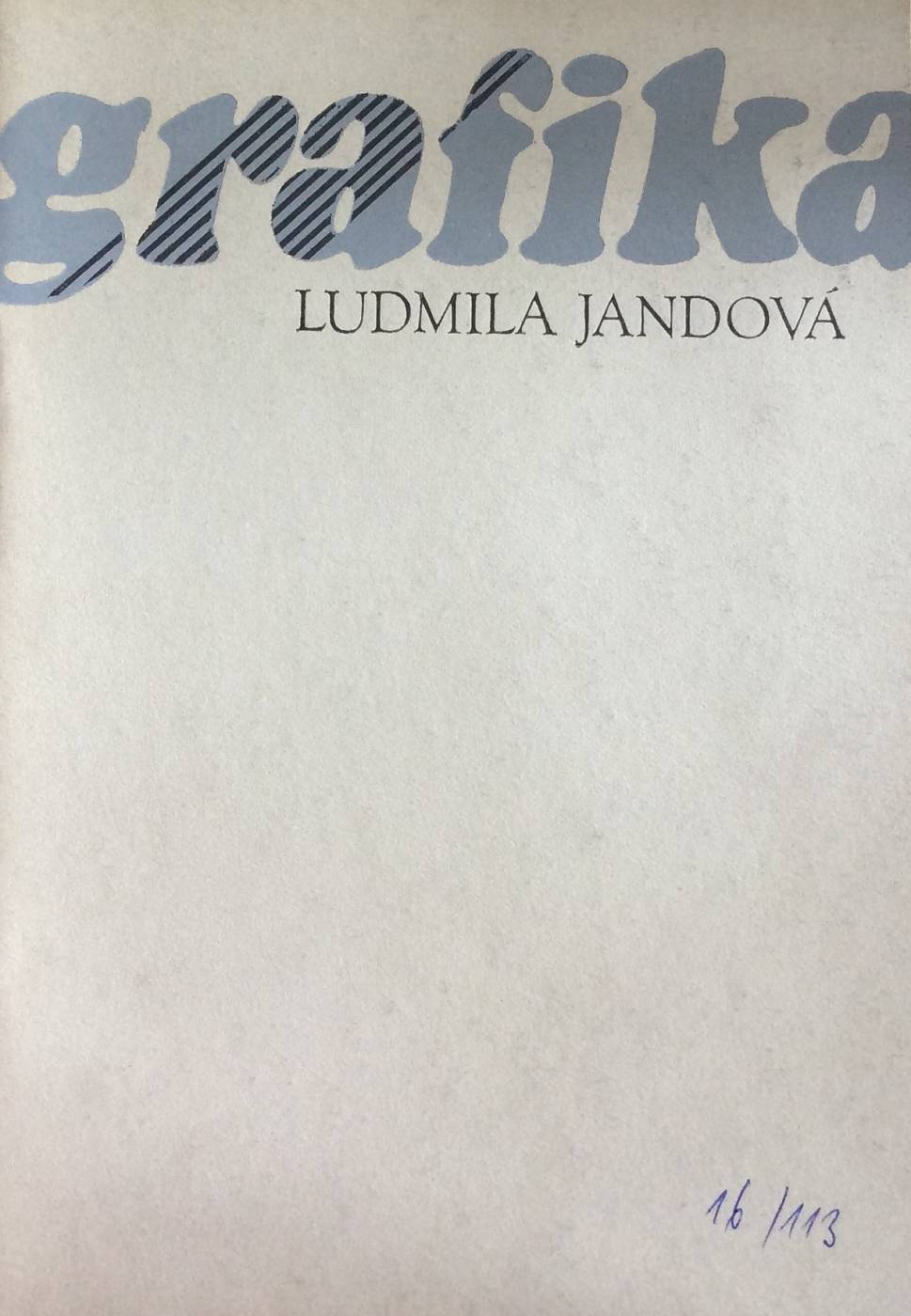 Ludmila Jandová – Grafika