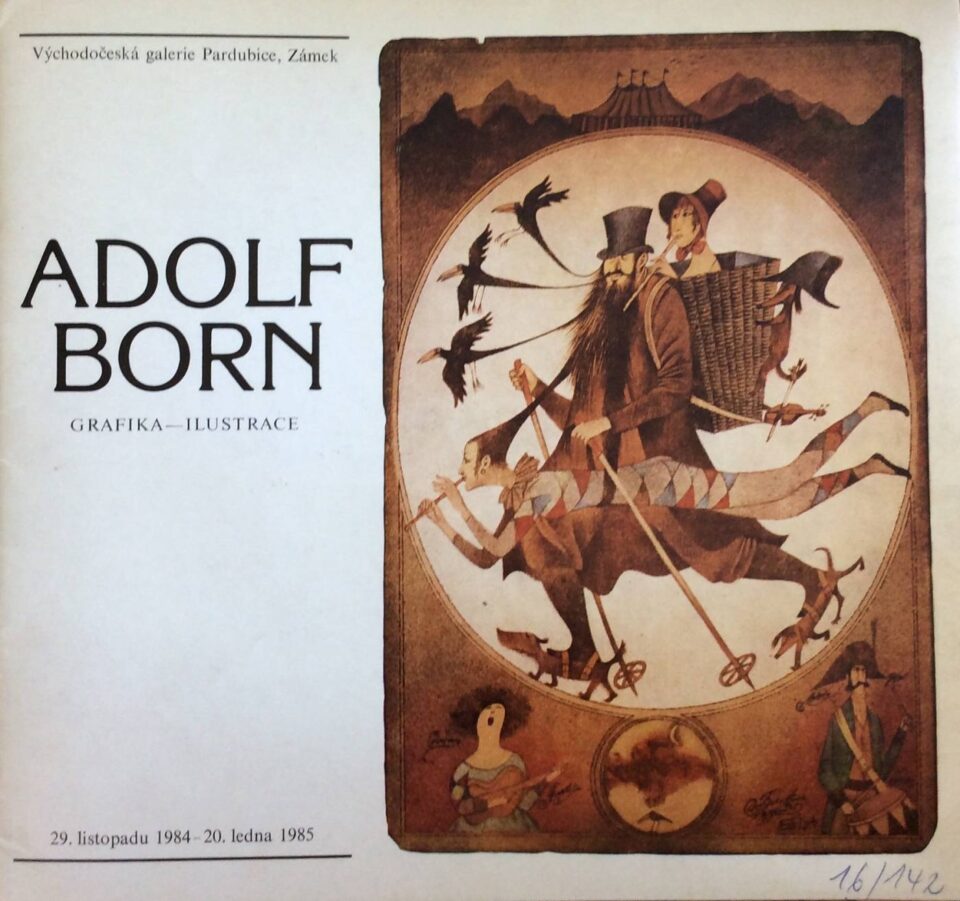 Adolf Born – grafika, ilustrace