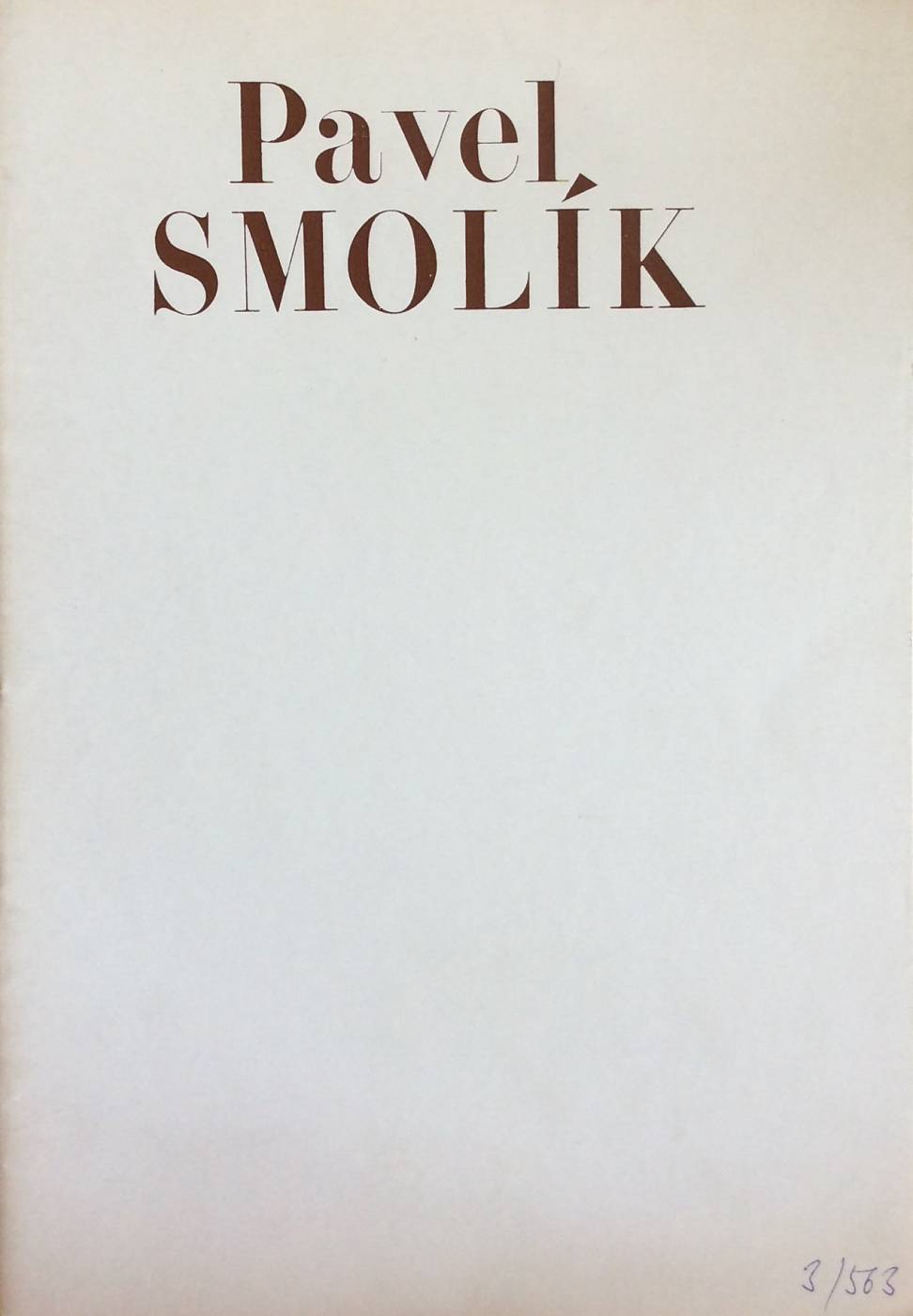 Pavel Smolík – Obrazy