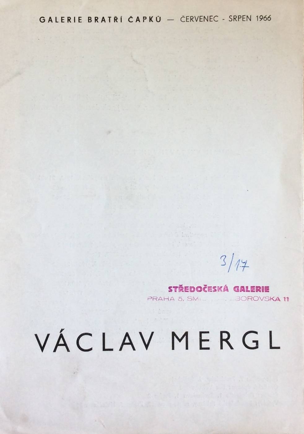 Václav Mergl / Jiří Velinger