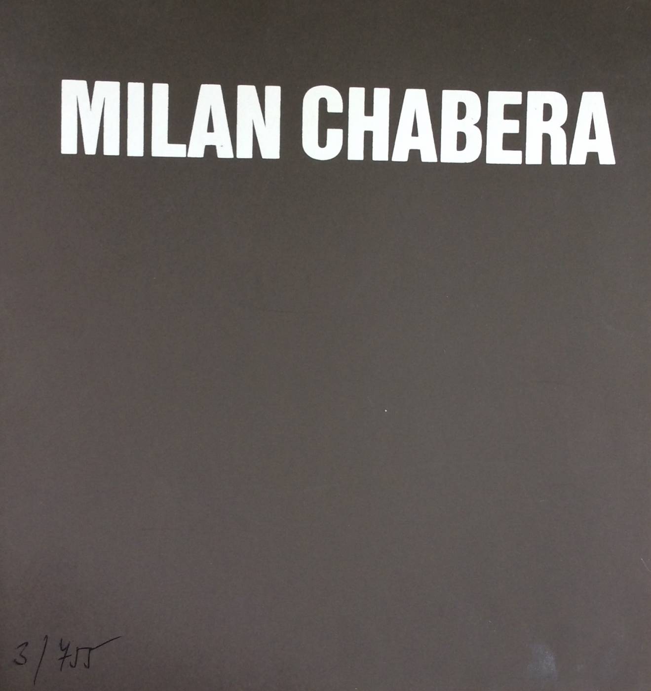 Milan Chabera – obrazy a kresby