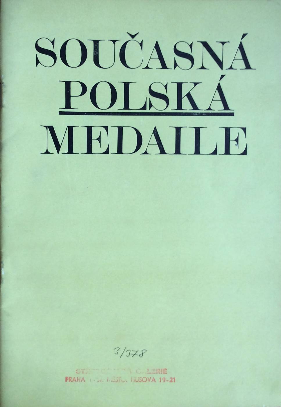 Současná polská medaile