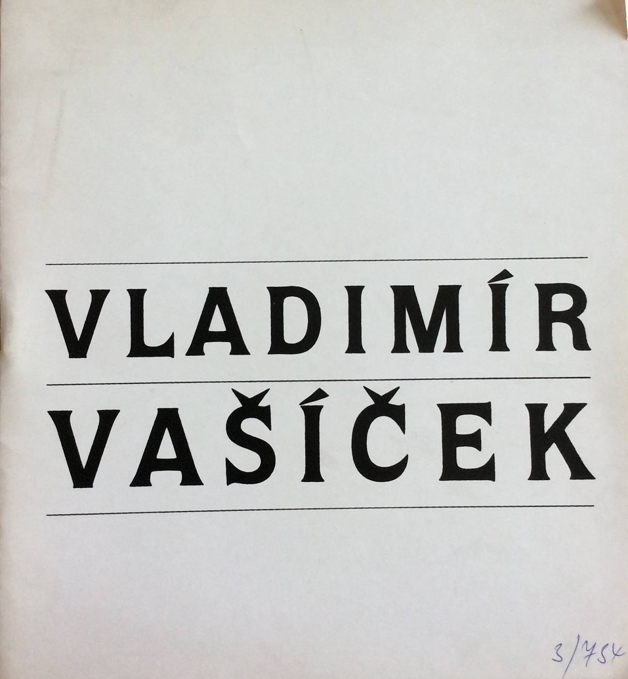 Vladimír Vašíček – výběr z díla