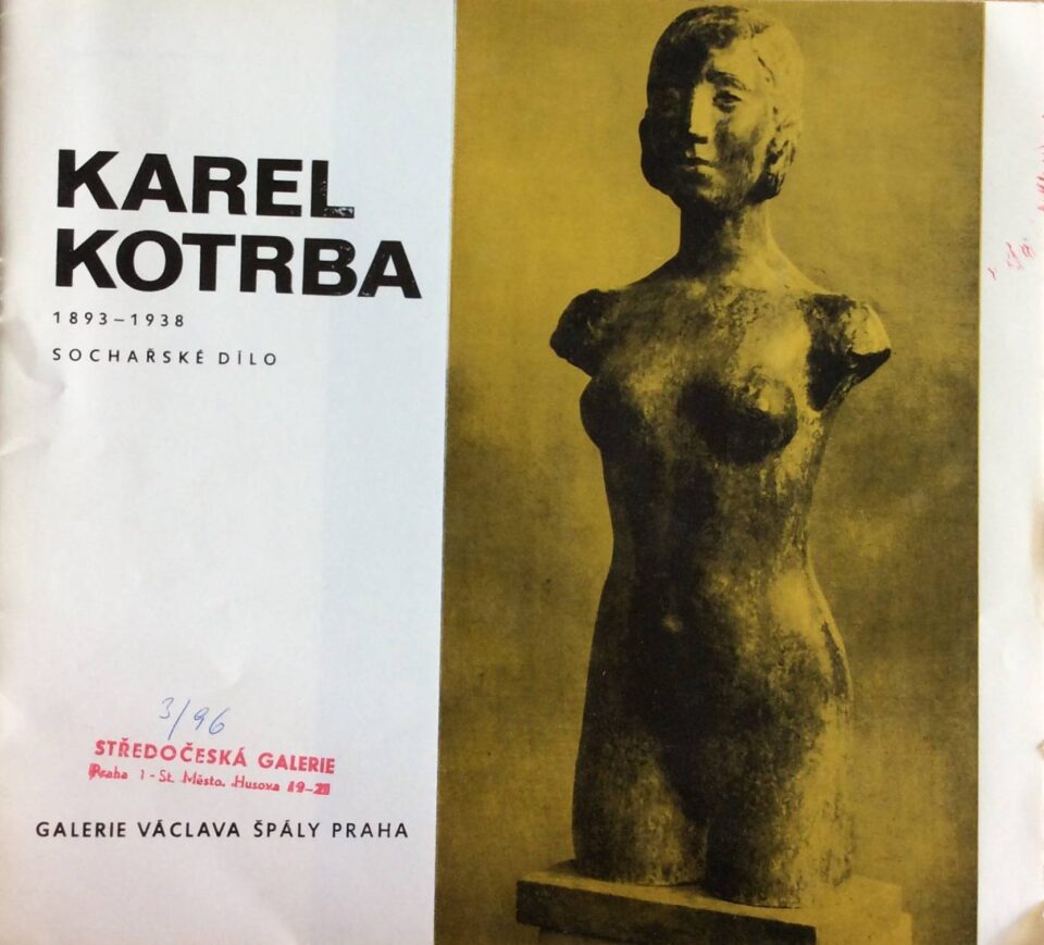 Karel Kotrba (1893 – 1938) – sochařské dílo