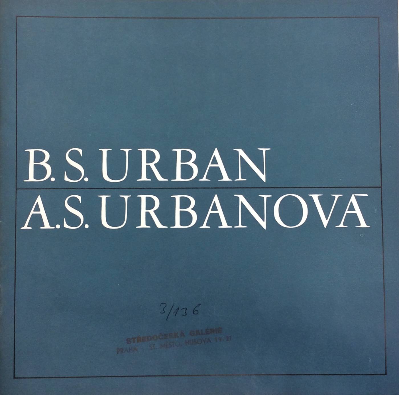 B. S. Urban / A. S. Urbanová