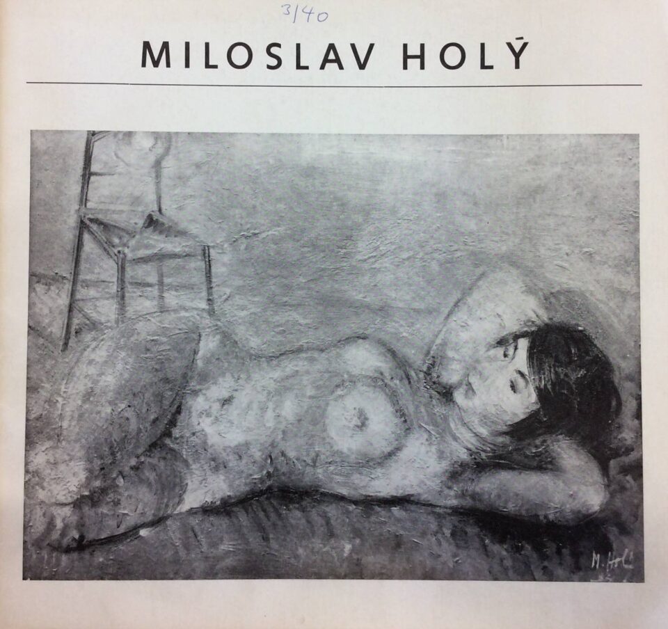 Miloslav Holý – figurální motivy z let 1925 – 34