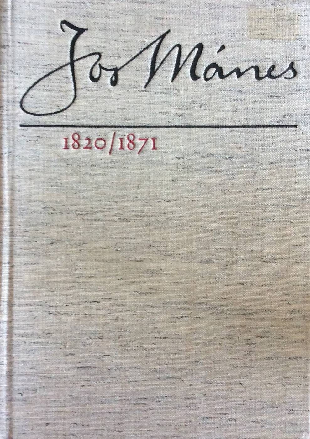 Josef Mánes 1820 – 1871