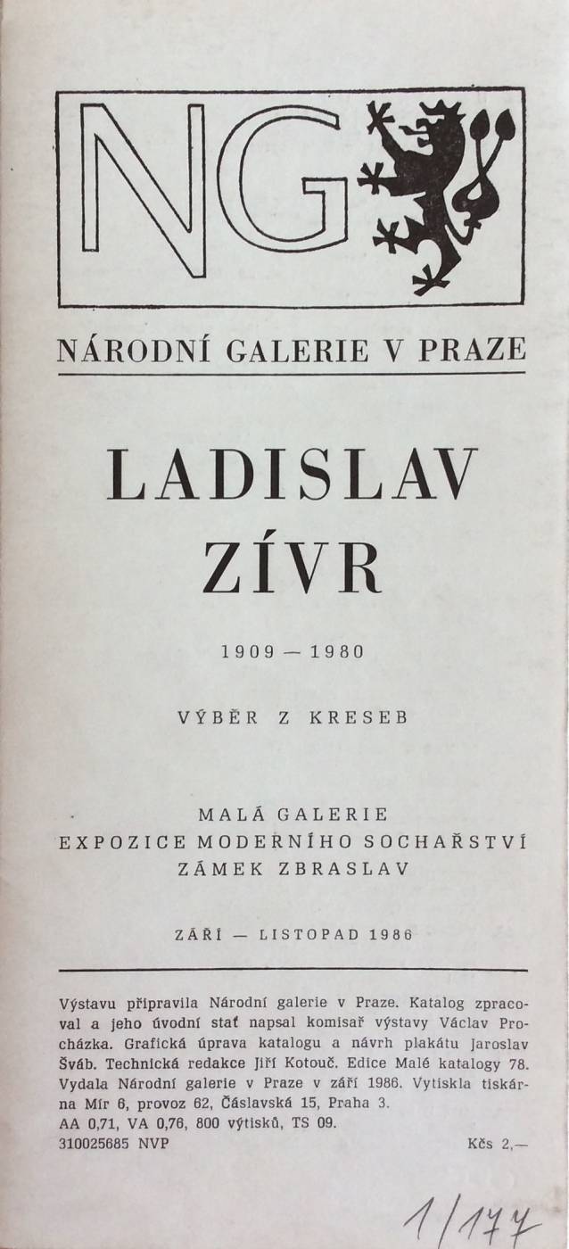 Ladislav Zívr (1909 – 1980) – výběr z kreseb