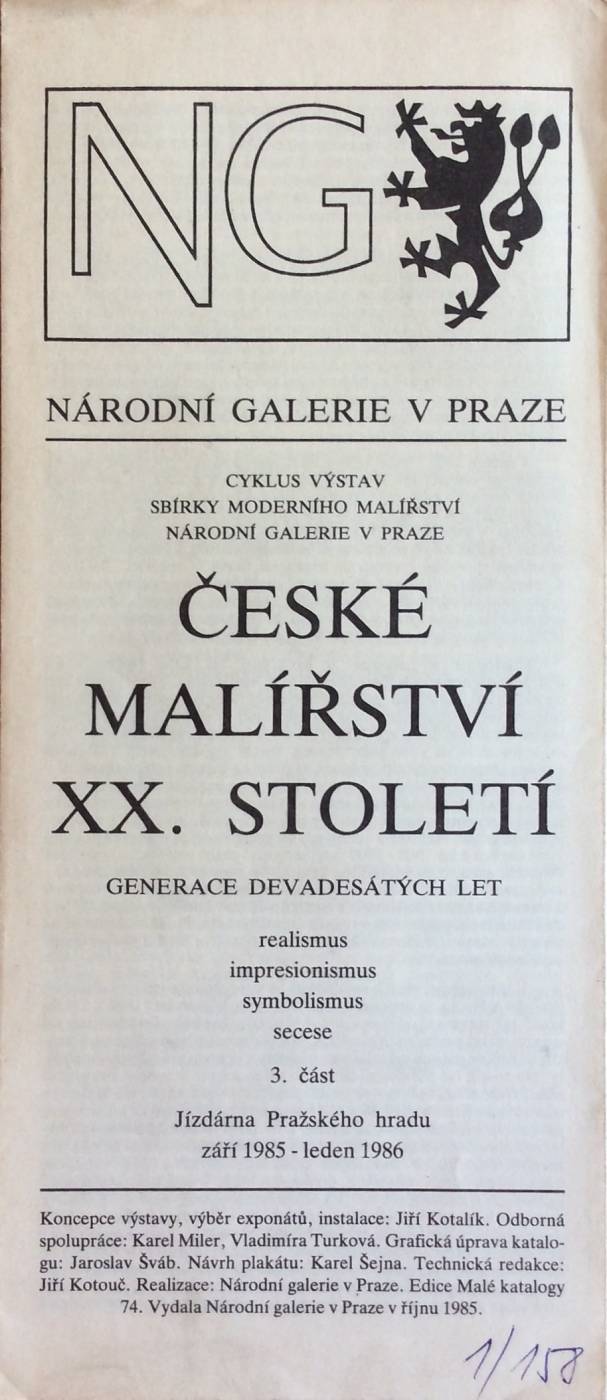 České malířství XX. století – generace devadesátých let