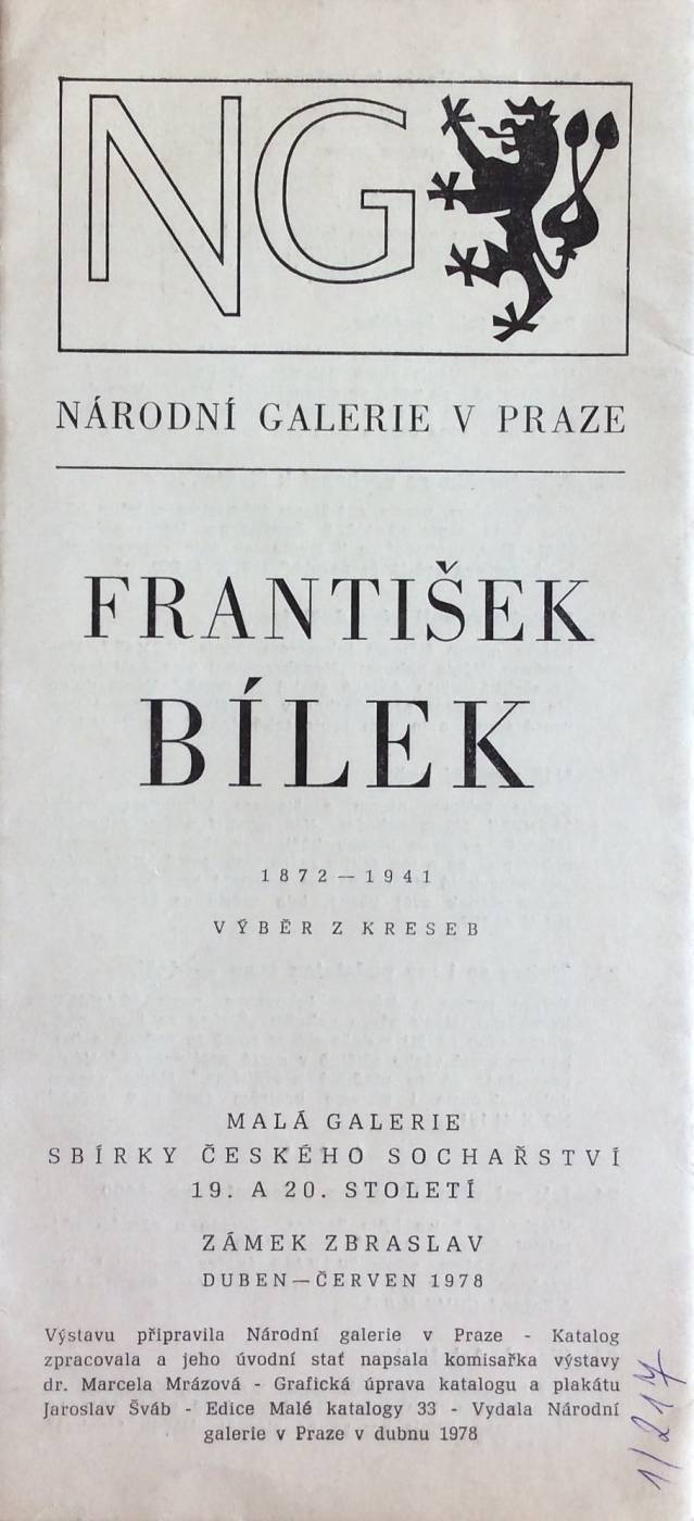 František Bílek (1872 – 1941) – výběr z kreseb